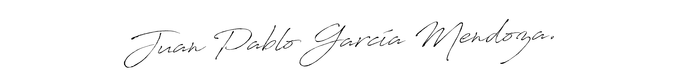 You should practise on your own different ways (Antro_Vectra) to write your name (Juan Pablo García Mendoza.) in signature. don't let someone else do it for you. Juan Pablo García Mendoza. signature style 6 images and pictures png