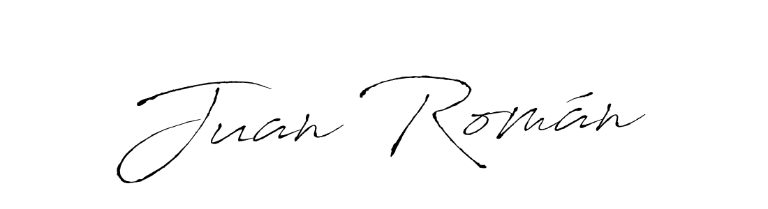 Also we have Juan Román name is the best signature style. Create professional handwritten signature collection using Antro_Vectra autograph style. Juan Román signature style 6 images and pictures png