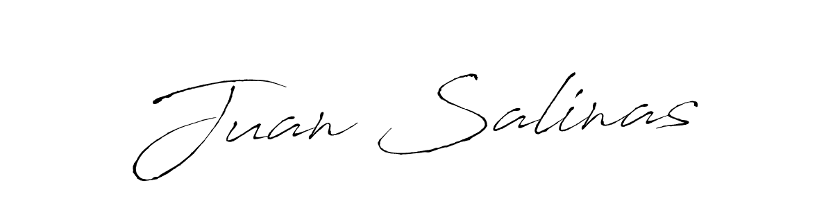 Juan Salinas stylish signature style. Best Handwritten Sign (Antro_Vectra) for my name. Handwritten Signature Collection Ideas for my name Juan Salinas. Juan Salinas signature style 6 images and pictures png