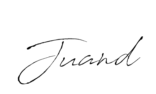 Design your own signature with our free online signature maker. With this signature software, you can create a handwritten (Antro_Vectra) signature for name Juand. Juand signature style 6 images and pictures png