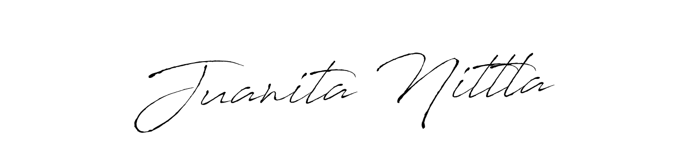 It looks lik you need a new signature style for name Juanita Nittla. Design unique handwritten (Antro_Vectra) signature with our free signature maker in just a few clicks. Juanita Nittla signature style 6 images and pictures png