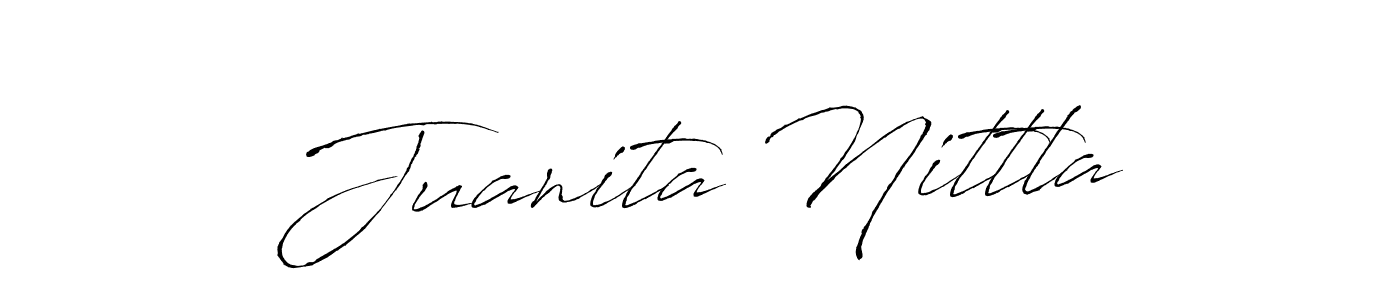 This is the best signature style for the Juanita Nittla name. Also you like these signature font (Antro_Vectra). Mix name signature. Juanita Nittla signature style 6 images and pictures png