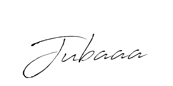 Design your own signature with our free online signature maker. With this signature software, you can create a handwritten (Antro_Vectra) signature for name Jubaaa. Jubaaa signature style 6 images and pictures png