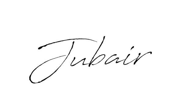 Design your own signature with our free online signature maker. With this signature software, you can create a handwritten (Antro_Vectra) signature for name Jubair. Jubair signature style 6 images and pictures png