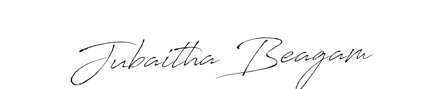Similarly Antro_Vectra is the best handwritten signature design. Signature creator online .You can use it as an online autograph creator for name Jubaitha Beagam. Jubaitha Beagam signature style 6 images and pictures png