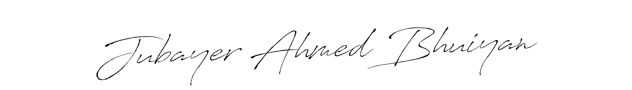 Also we have Jubayer Ahmed Bhuiyan name is the best signature style. Create professional handwritten signature collection using Antro_Vectra autograph style. Jubayer Ahmed Bhuiyan signature style 6 images and pictures png