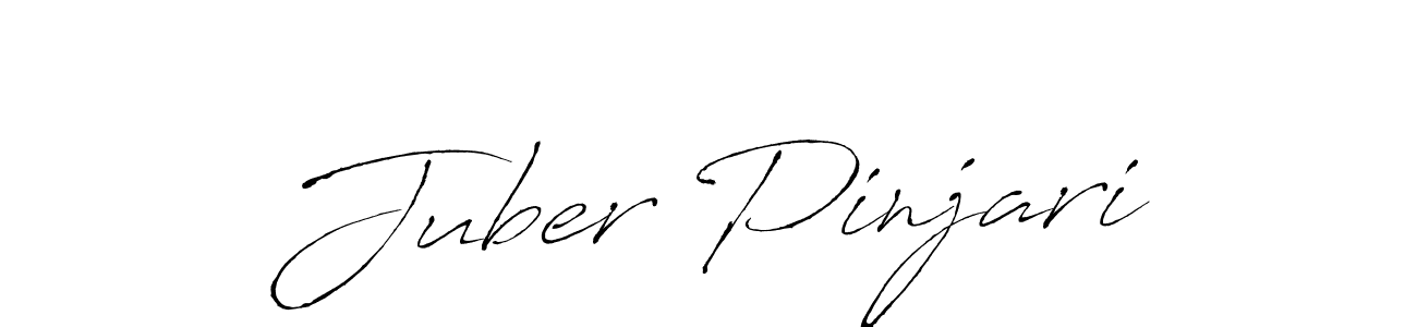 Use a signature maker to create a handwritten signature online. With this signature software, you can design (Antro_Vectra) your own signature for name Juber Pinjari. Juber Pinjari signature style 6 images and pictures png