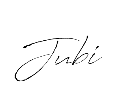 Make a beautiful signature design for name Jubi. With this signature (Antro_Vectra) style, you can create a handwritten signature for free. Jubi signature style 6 images and pictures png