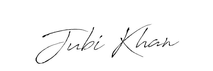How to make Jubi Khan name signature. Use Antro_Vectra style for creating short signs online. This is the latest handwritten sign. Jubi Khan signature style 6 images and pictures png