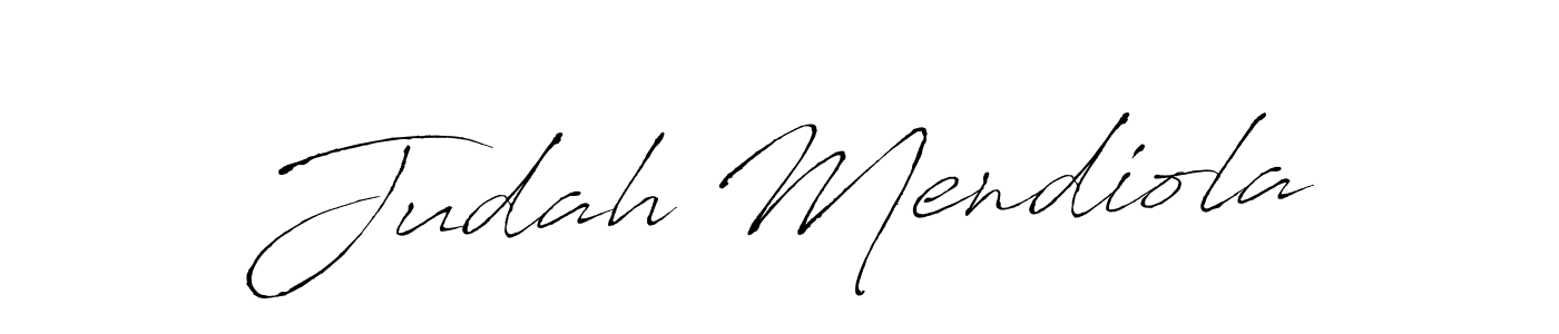 Also we have Judah Mendiola name is the best signature style. Create professional handwritten signature collection using Antro_Vectra autograph style. Judah Mendiola signature style 6 images and pictures png