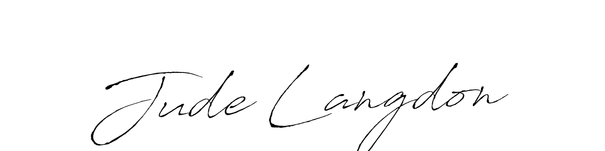 Similarly Antro_Vectra is the best handwritten signature design. Signature creator online .You can use it as an online autograph creator for name Jude Langdon. Jude Langdon signature style 6 images and pictures png