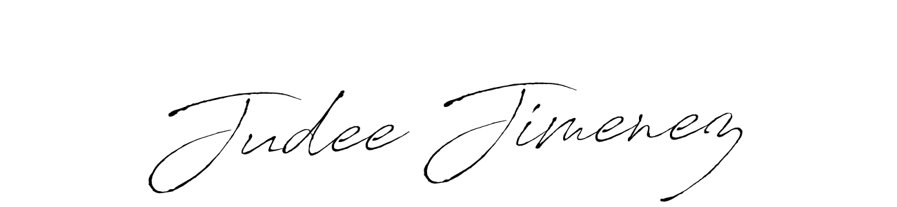 Also You can easily find your signature by using the search form. We will create Judee Jimenez name handwritten signature images for you free of cost using Antro_Vectra sign style. Judee Jimenez signature style 6 images and pictures png