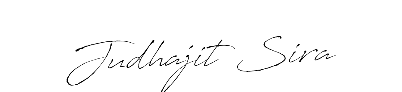 Create a beautiful signature design for name Judhajit Sira. With this signature (Antro_Vectra) fonts, you can make a handwritten signature for free. Judhajit Sira signature style 6 images and pictures png