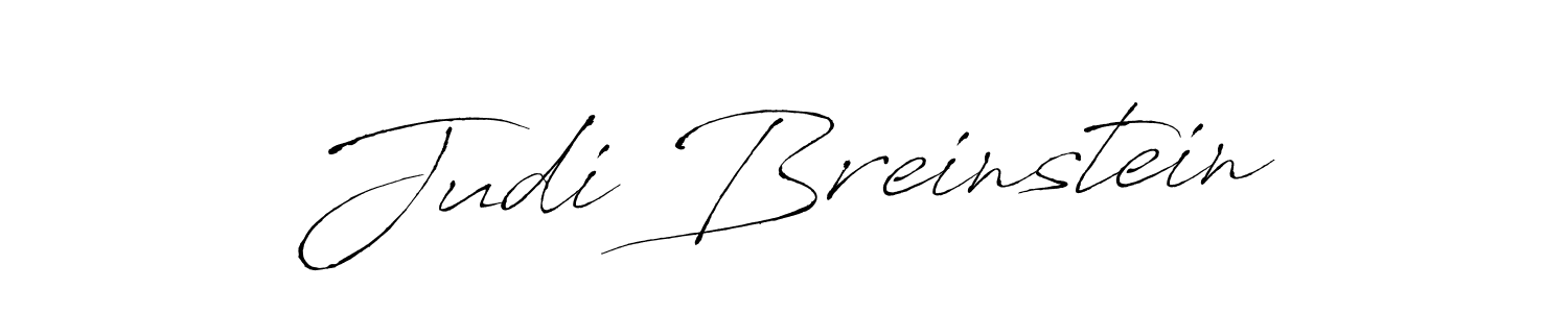 Create a beautiful signature design for name Judi Breinstein. With this signature (Antro_Vectra) fonts, you can make a handwritten signature for free. Judi Breinstein signature style 6 images and pictures png