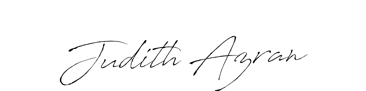 Design your own signature with our free online signature maker. With this signature software, you can create a handwritten (Antro_Vectra) signature for name Judith Azran. Judith Azran signature style 6 images and pictures png