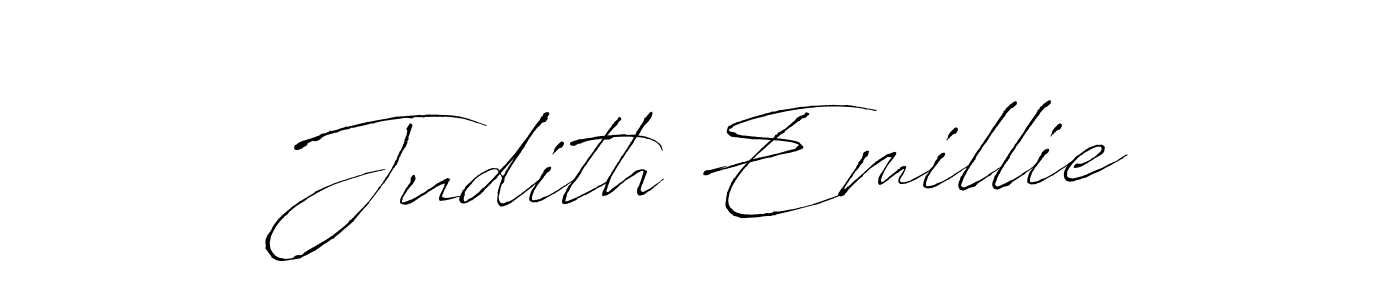 Similarly Antro_Vectra is the best handwritten signature design. Signature creator online .You can use it as an online autograph creator for name Judith Emillie. Judith Emillie signature style 6 images and pictures png