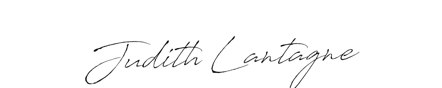 Judith Lantagne stylish signature style. Best Handwritten Sign (Antro_Vectra) for my name. Handwritten Signature Collection Ideas for my name Judith Lantagne. Judith Lantagne signature style 6 images and pictures png