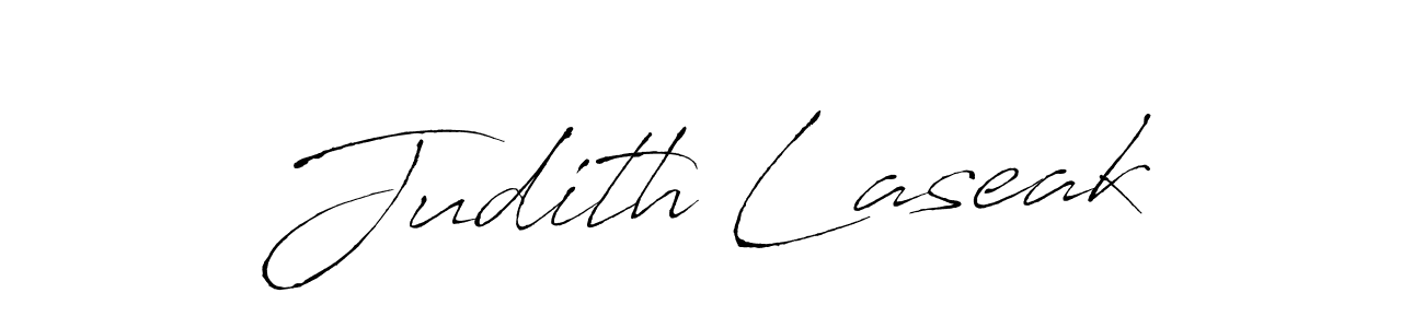 Make a beautiful signature design for name Judith Laseak. With this signature (Antro_Vectra) style, you can create a handwritten signature for free. Judith Laseak signature style 6 images and pictures png