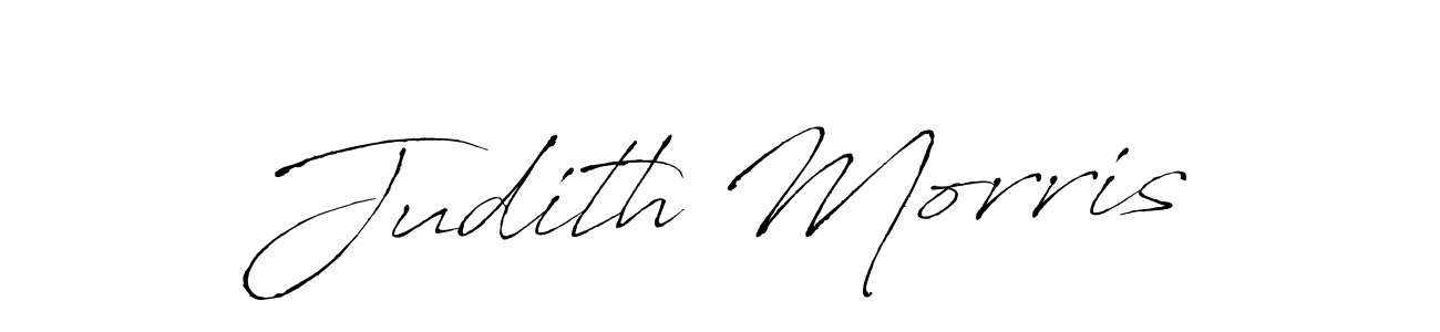 Design your own signature with our free online signature maker. With this signature software, you can create a handwritten (Antro_Vectra) signature for name Judith Morris. Judith Morris signature style 6 images and pictures png