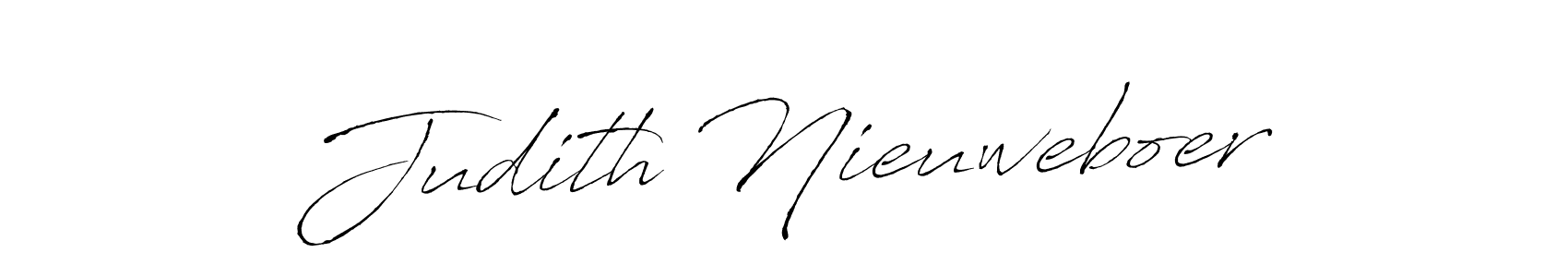 You should practise on your own different ways (Antro_Vectra) to write your name (Judith Nieuweboer) in signature. don't let someone else do it for you. Judith Nieuweboer signature style 6 images and pictures png