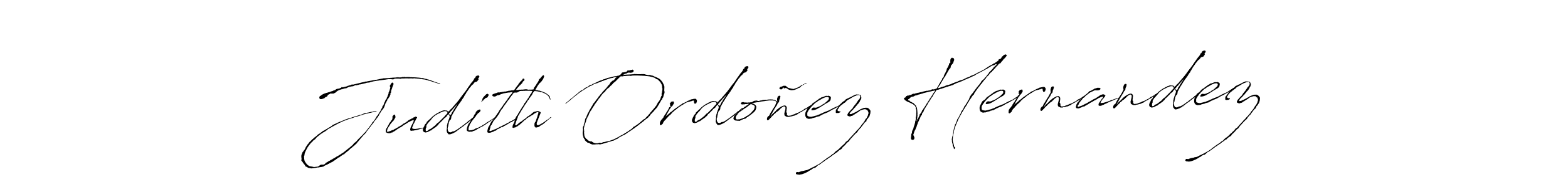 Create a beautiful signature design for name Judith Ordoñez Hernandez. With this signature (Antro_Vectra) fonts, you can make a handwritten signature for free. Judith Ordoñez Hernandez signature style 6 images and pictures png