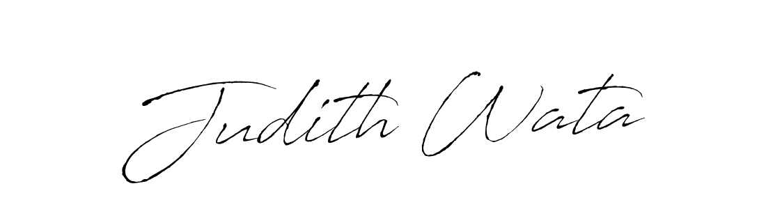 The best way (Antro_Vectra) to make a short signature is to pick only two or three words in your name. The name Judith Wata include a total of six letters. For converting this name. Judith Wata signature style 6 images and pictures png
