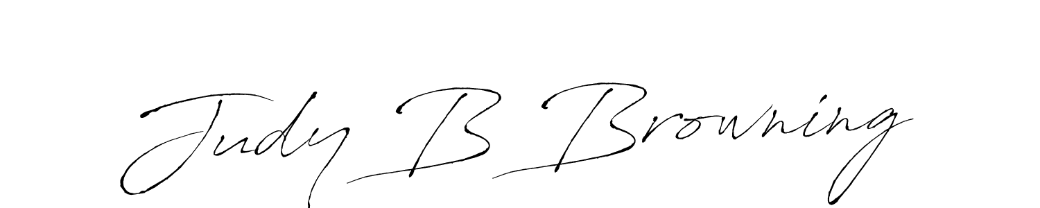 Make a beautiful signature design for name Judy B Browning. Use this online signature maker to create a handwritten signature for free. Judy B Browning signature style 6 images and pictures png