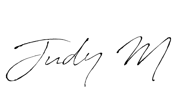It looks lik you need a new signature style for name Judy M. Design unique handwritten (Antro_Vectra) signature with our free signature maker in just a few clicks. Judy M signature style 6 images and pictures png