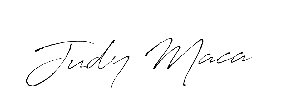 You should practise on your own different ways (Antro_Vectra) to write your name (Judy Maca) in signature. don't let someone else do it for you. Judy Maca signature style 6 images and pictures png