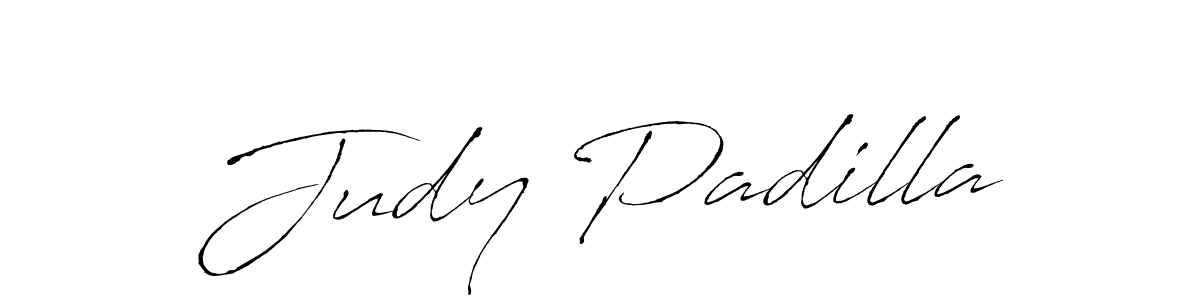 Design your own signature with our free online signature maker. With this signature software, you can create a handwritten (Antro_Vectra) signature for name Judy Padilla. Judy Padilla signature style 6 images and pictures png