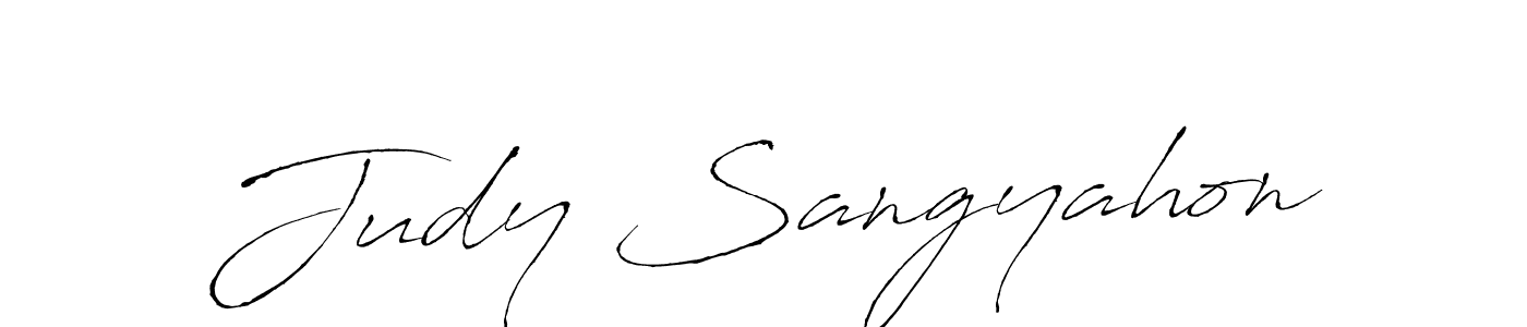 Best and Professional Signature Style for Judy Sangyahon. Antro_Vectra Best Signature Style Collection. Judy Sangyahon signature style 6 images and pictures png