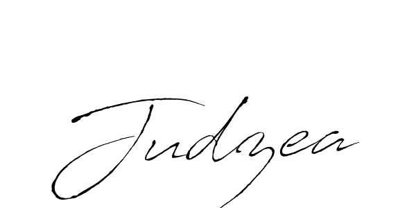 Design your own signature with our free online signature maker. With this signature software, you can create a handwritten (Antro_Vectra) signature for name Judzea. Judzea signature style 6 images and pictures png