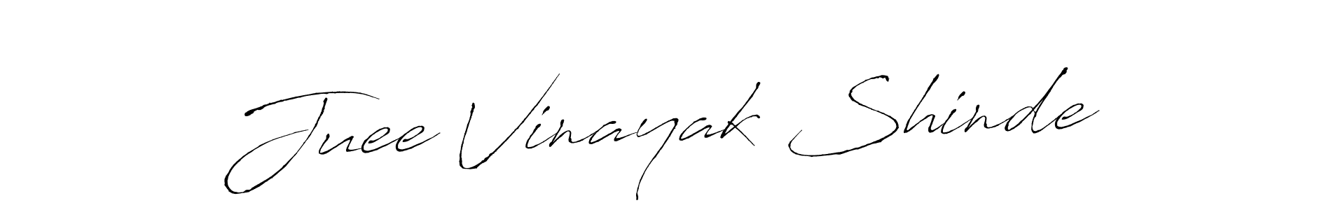 Also You can easily find your signature by using the search form. We will create Juee Vinayak Shinde name handwritten signature images for you free of cost using Antro_Vectra sign style. Juee Vinayak Shinde signature style 6 images and pictures png