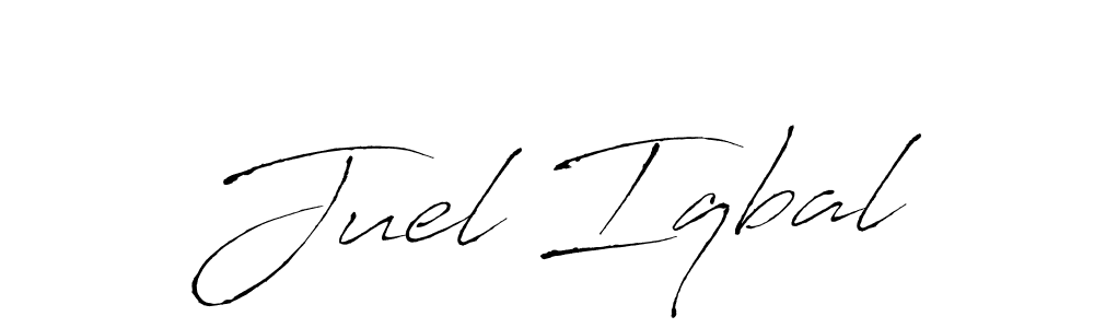 The best way (Antro_Vectra) to make a short signature is to pick only two or three words in your name. The name Juel Iqbal include a total of six letters. For converting this name. Juel Iqbal signature style 6 images and pictures png