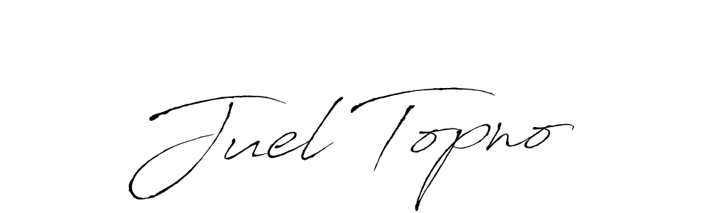 How to Draw Juel Topno signature style? Antro_Vectra is a latest design signature styles for name Juel Topno. Juel Topno signature style 6 images and pictures png