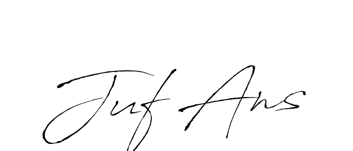 Design your own signature with our free online signature maker. With this signature software, you can create a handwritten (Antro_Vectra) signature for name Juf Ans. Juf Ans signature style 6 images and pictures png