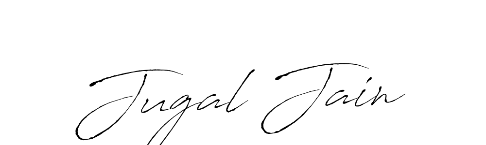 Antro_Vectra is a professional signature style that is perfect for those who want to add a touch of class to their signature. It is also a great choice for those who want to make their signature more unique. Get Jugal Jain name to fancy signature for free. Jugal Jain signature style 6 images and pictures png