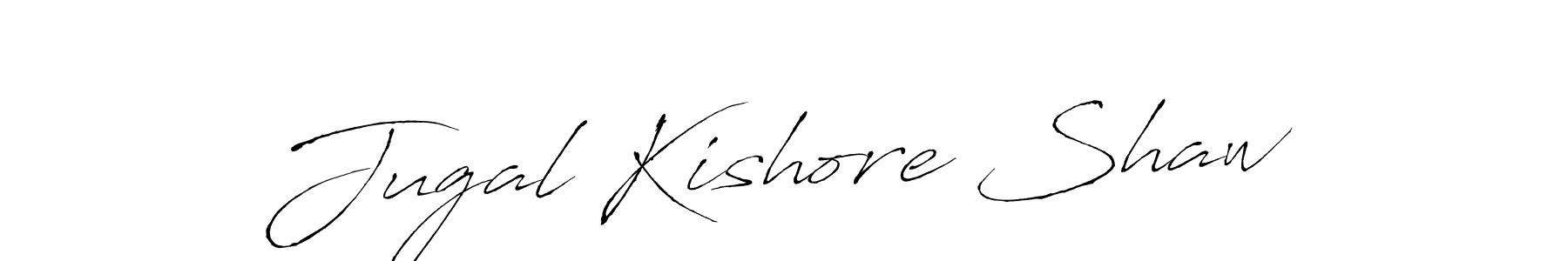 It looks lik you need a new signature style for name Jugal Kishore Shaw. Design unique handwritten (Antro_Vectra) signature with our free signature maker in just a few clicks. Jugal Kishore Shaw signature style 6 images and pictures png