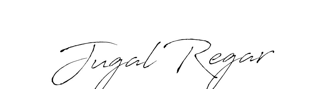The best way (Antro_Vectra) to make a short signature is to pick only two or three words in your name. The name Jugal Regar include a total of six letters. For converting this name. Jugal Regar signature style 6 images and pictures png