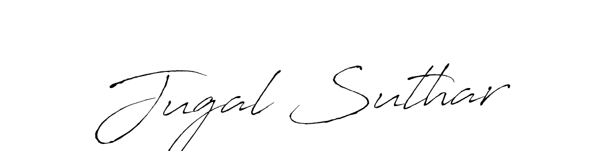 Similarly Antro_Vectra is the best handwritten signature design. Signature creator online .You can use it as an online autograph creator for name Jugal Suthar. Jugal Suthar signature style 6 images and pictures png