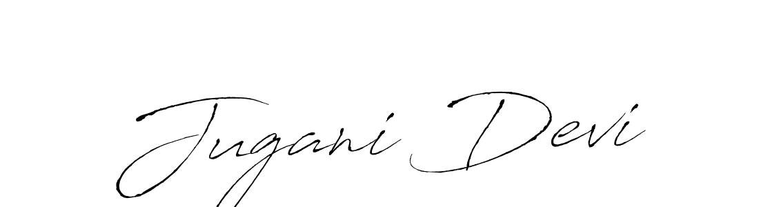 Antro_Vectra is a professional signature style that is perfect for those who want to add a touch of class to their signature. It is also a great choice for those who want to make their signature more unique. Get Jugani Devi name to fancy signature for free. Jugani Devi signature style 6 images and pictures png