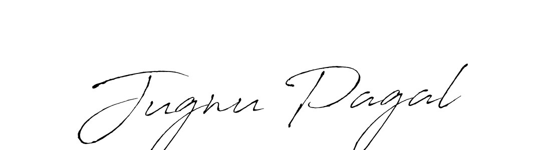 Jugnu Pagal stylish signature style. Best Handwritten Sign (Antro_Vectra) for my name. Handwritten Signature Collection Ideas for my name Jugnu Pagal. Jugnu Pagal signature style 6 images and pictures png