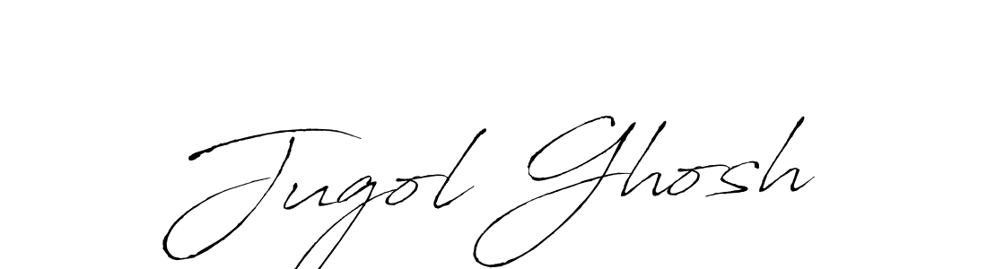 Jugol Ghosh stylish signature style. Best Handwritten Sign (Antro_Vectra) for my name. Handwritten Signature Collection Ideas for my name Jugol Ghosh. Jugol Ghosh signature style 6 images and pictures png