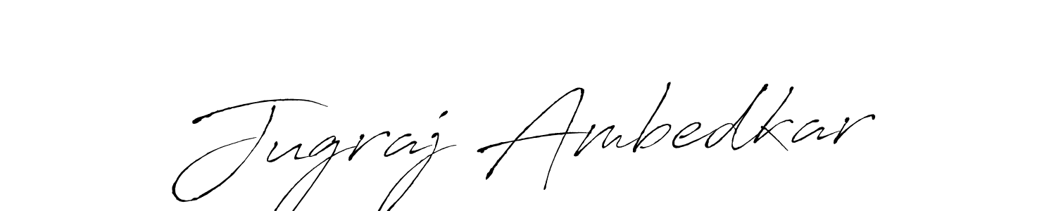 Design your own signature with our free online signature maker. With this signature software, you can create a handwritten (Antro_Vectra) signature for name Jugraj Ambedkar. Jugraj Ambedkar signature style 6 images and pictures png