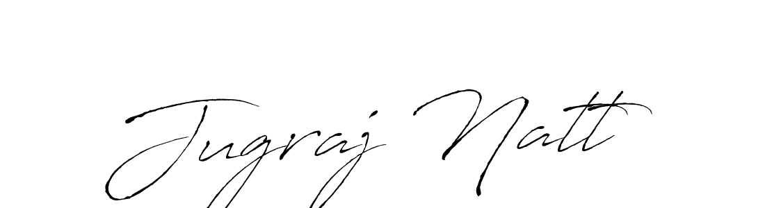 Design your own signature with our free online signature maker. With this signature software, you can create a handwritten (Antro_Vectra) signature for name Jugraj Natt. Jugraj Natt signature style 6 images and pictures png
