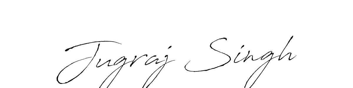 Design your own signature with our free online signature maker. With this signature software, you can create a handwritten (Antro_Vectra) signature for name Jugraj Singh. Jugraj Singh signature style 6 images and pictures png