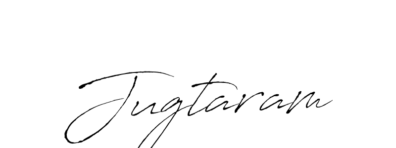 Design your own signature with our free online signature maker. With this signature software, you can create a handwritten (Antro_Vectra) signature for name Jugtaram. Jugtaram signature style 6 images and pictures png