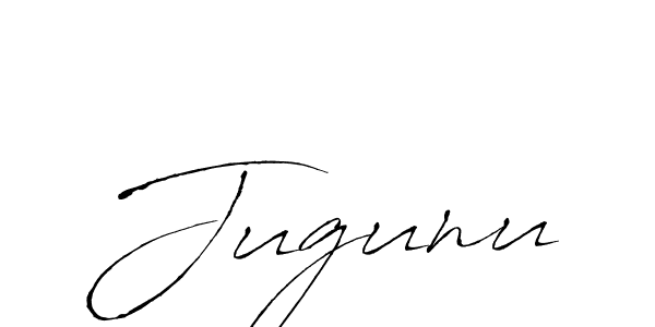 Jugunu stylish signature style. Best Handwritten Sign (Antro_Vectra) for my name. Handwritten Signature Collection Ideas for my name Jugunu. Jugunu signature style 6 images and pictures png