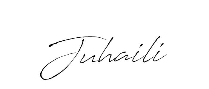 Also You can easily find your signature by using the search form. We will create Juhaili name handwritten signature images for you free of cost using Antro_Vectra sign style. Juhaili signature style 6 images and pictures png