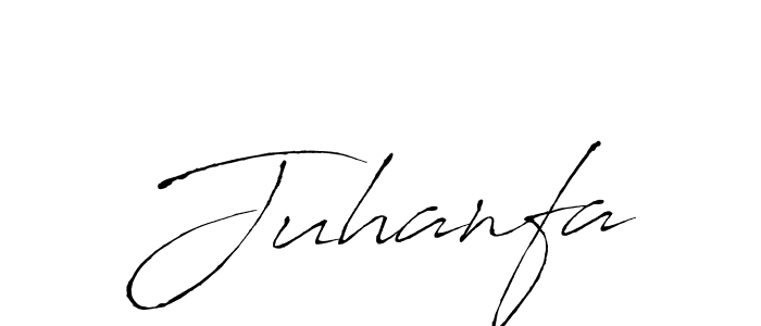How to make Juhanfa signature? Antro_Vectra is a professional autograph style. Create handwritten signature for Juhanfa name. Juhanfa signature style 6 images and pictures png